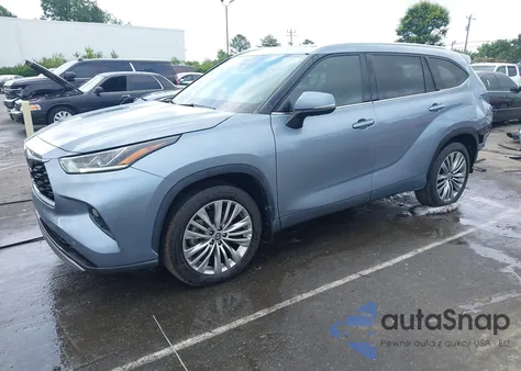 2021 Toyota Highlander Platinum из США, поврежденный, VIN 5TDFZRBH7MS109534